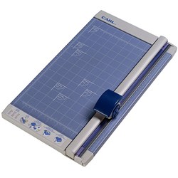 Carl RT218 Paper Trimmer A3 10 Sheet Capacity Silver/Blue