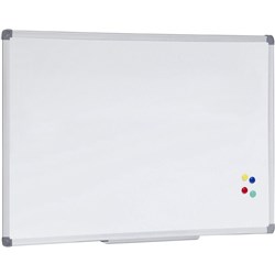 OPW Whiteboard 1200 x 900mm Aluminium Frame