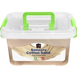 EC Sensory Cotton Sand 2KG Tub Natural