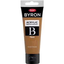 Jasart Byron Acrylic Paint 75ml Gold Oxide