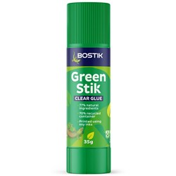 Bostik Green Stik 35g Large Dries Clear