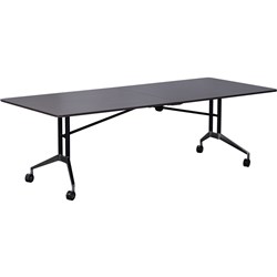 Rapidline Rapid Edge Folding Table 2400W x 1000D x 743mmH Driftwood Top